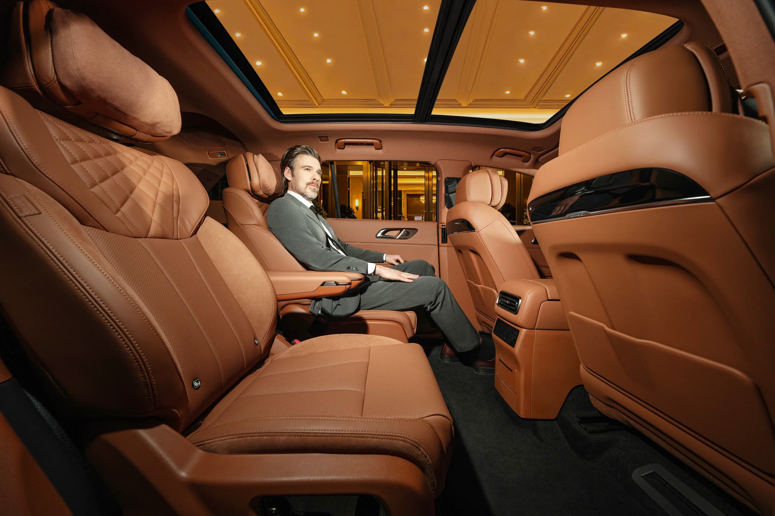 Second-row seat adjustment