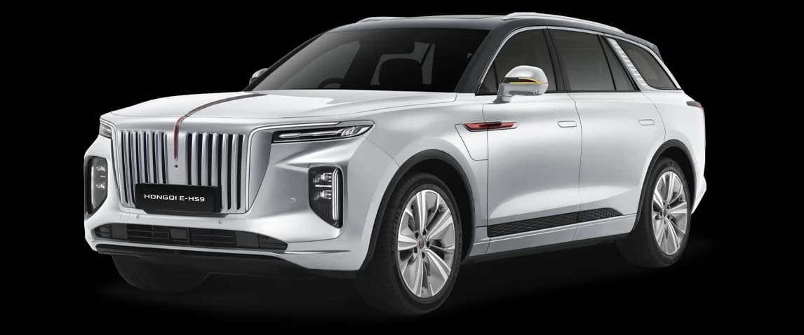 Hongqi E-HS9 Alpine White (Two Tone)