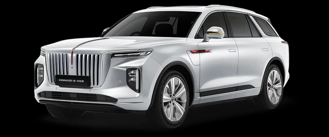 Hongqi E-HS9 Alpine White