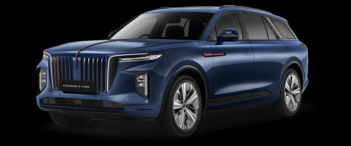 Hongqi E-HS9 Starry Lake Blue